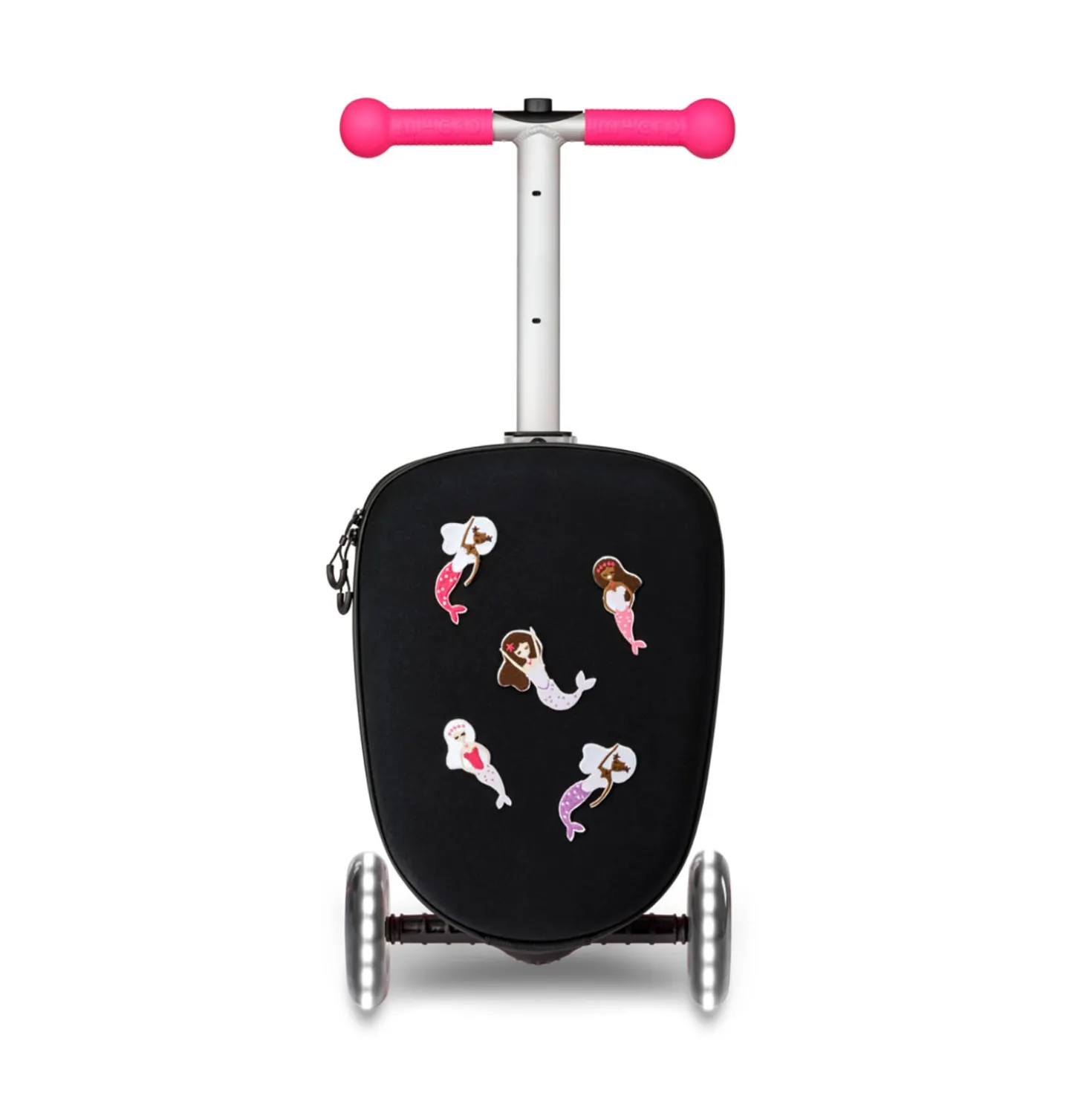 Patch & Play Junior Sparkcykel Med Bagage Pink