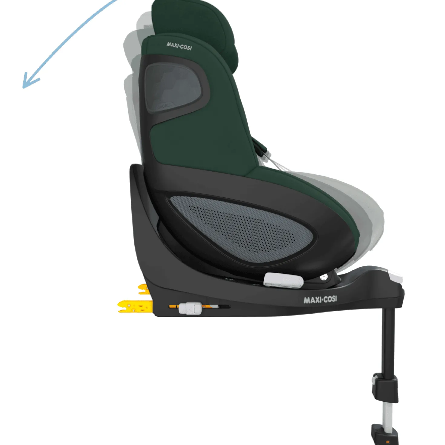 Pearl 360 Bilbarnstol 3M-4Y / 0-17 Kg Autentic Green
