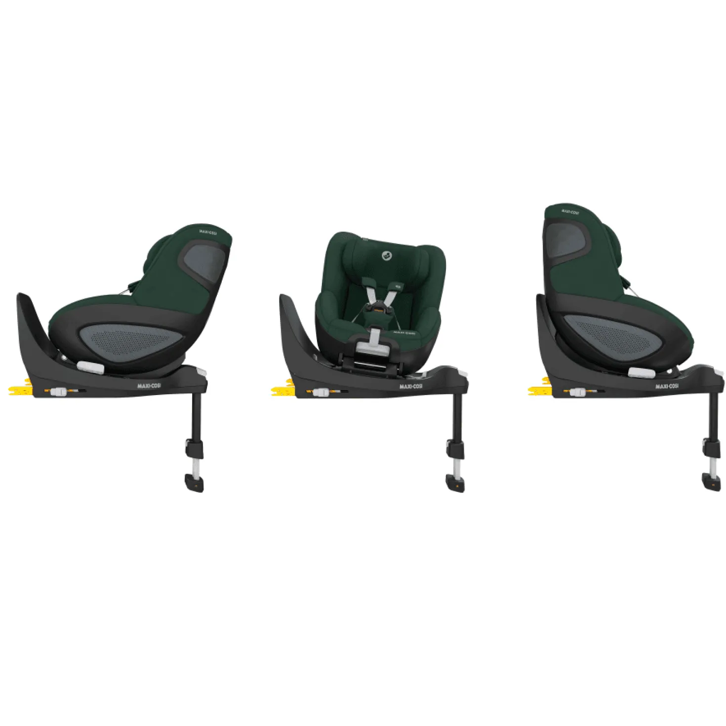 Pearl 360 Bilbarnstol 3M-4Y / 0-17 Kg Autentic Green