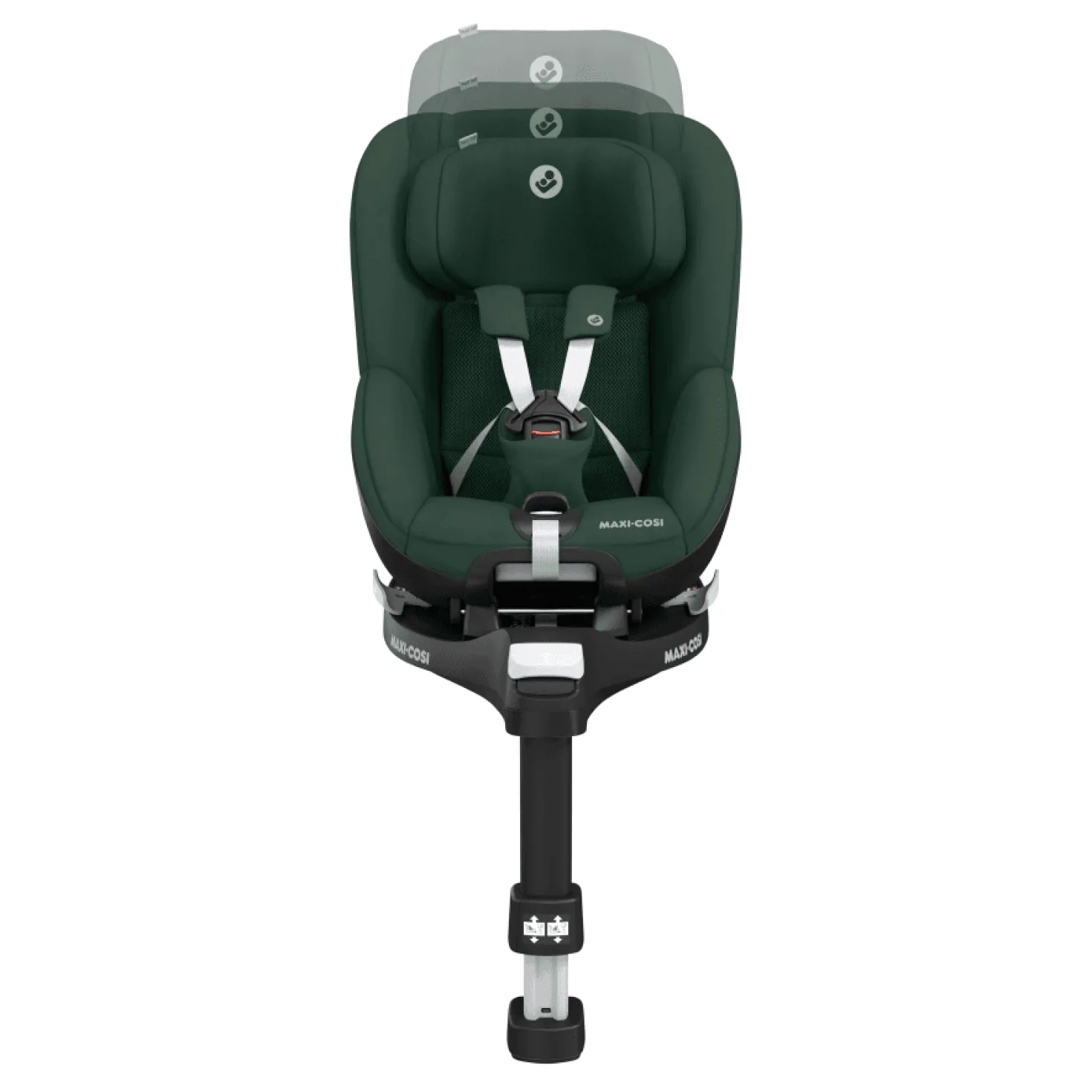 Pearl 360 Bilbarnstol 3M-4Y / 0-17 Kg Autentic Green