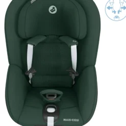 Pearl 360 Bilbarnstol 3M-4Y / 0-17 Kg Autentic Green