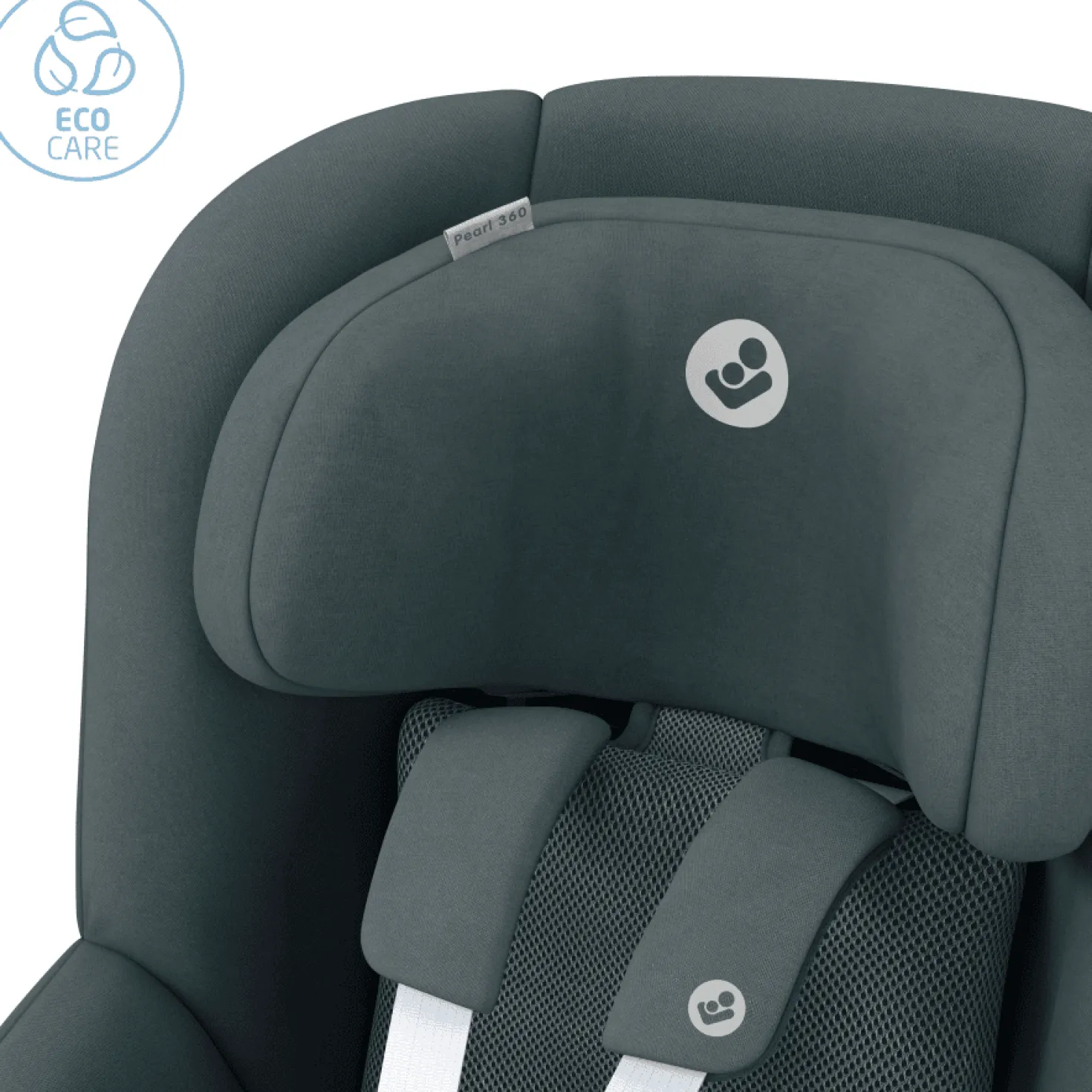 Pearl 360 Bilbarnstol 3M-4Y / 0-17 Kg Authentic Graphite