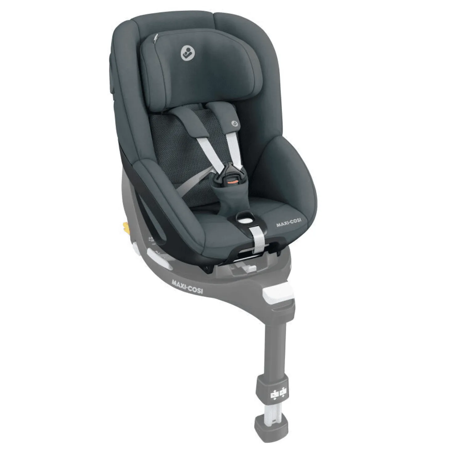 Pearl 360 Bilbarnstol 3M-4Y / 0-17 Kg Authentic Graphite