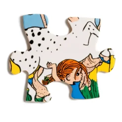 Pippi Träpussel 20 Bitar Multi