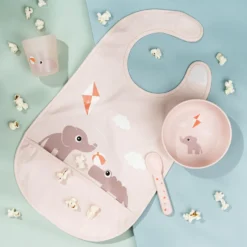 Playground Bib Med Kardborreband Powder