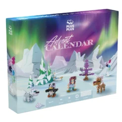 Plus-Plus Adventskalender - Tomtens Norrskensäventyr Mix
