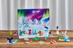 Plus-Plus Adventskalender - Tomtens Norrskensäventyr Mix