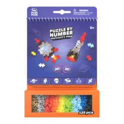 Plus-Plus Aktivitetsset - Rymden - 125 Bitar Mix