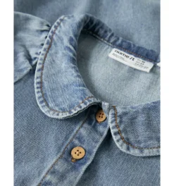 Poppy Jeansklänning Medium Blue Denim