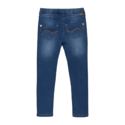 Power Stretch Jeggings Denimblå