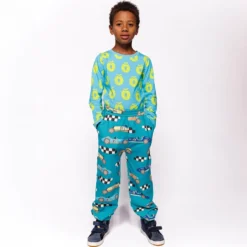 Race Cars Mjukisbyxor Teal
