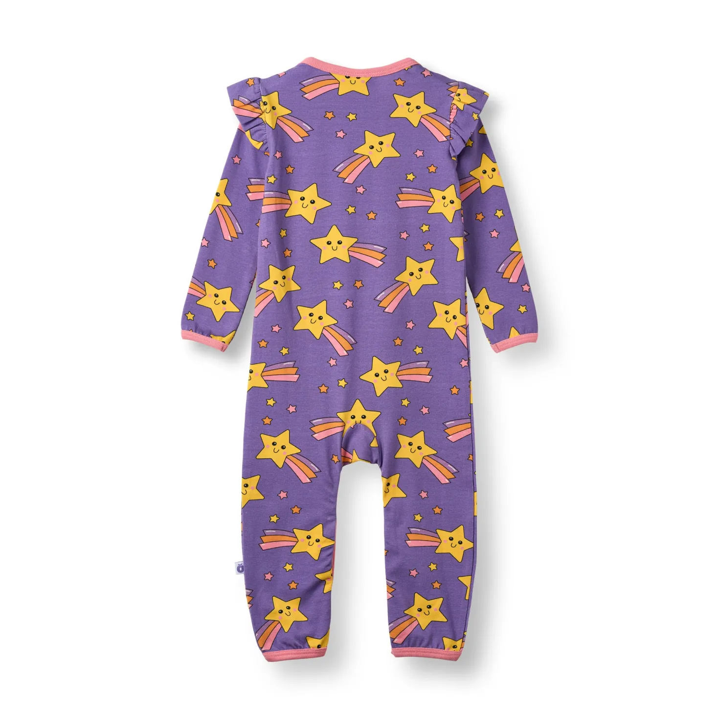 Reegnt With Shooting Star Långärmad Babydräkt Royal Purple