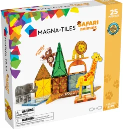 Safari Animals Byggklossar 25 St Set Multi