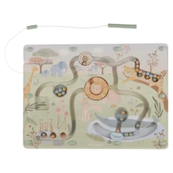 Safari Friends Magnetisk Labyrint Green