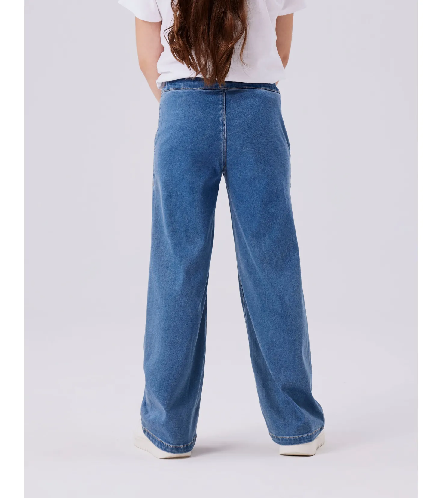 Salli Wide Jeans Light Blue Denim
