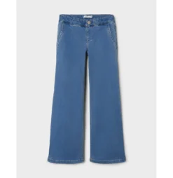 Salli Wide Jeans Light Blue Denim