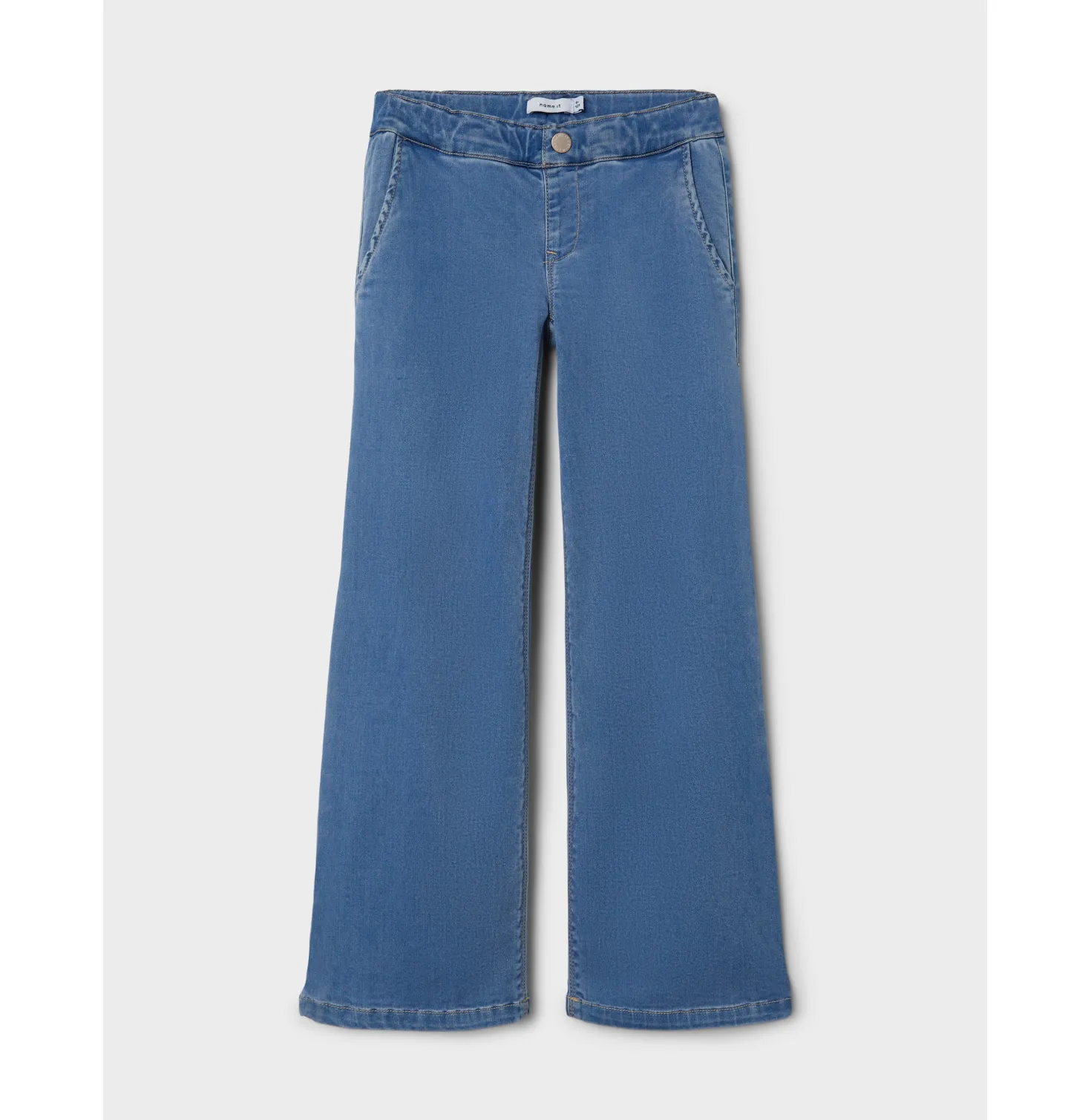 Salli Wide Jeans Light Blue Denim