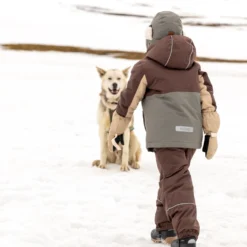 Sarek Skidjacka Green/brown/sand Blocking