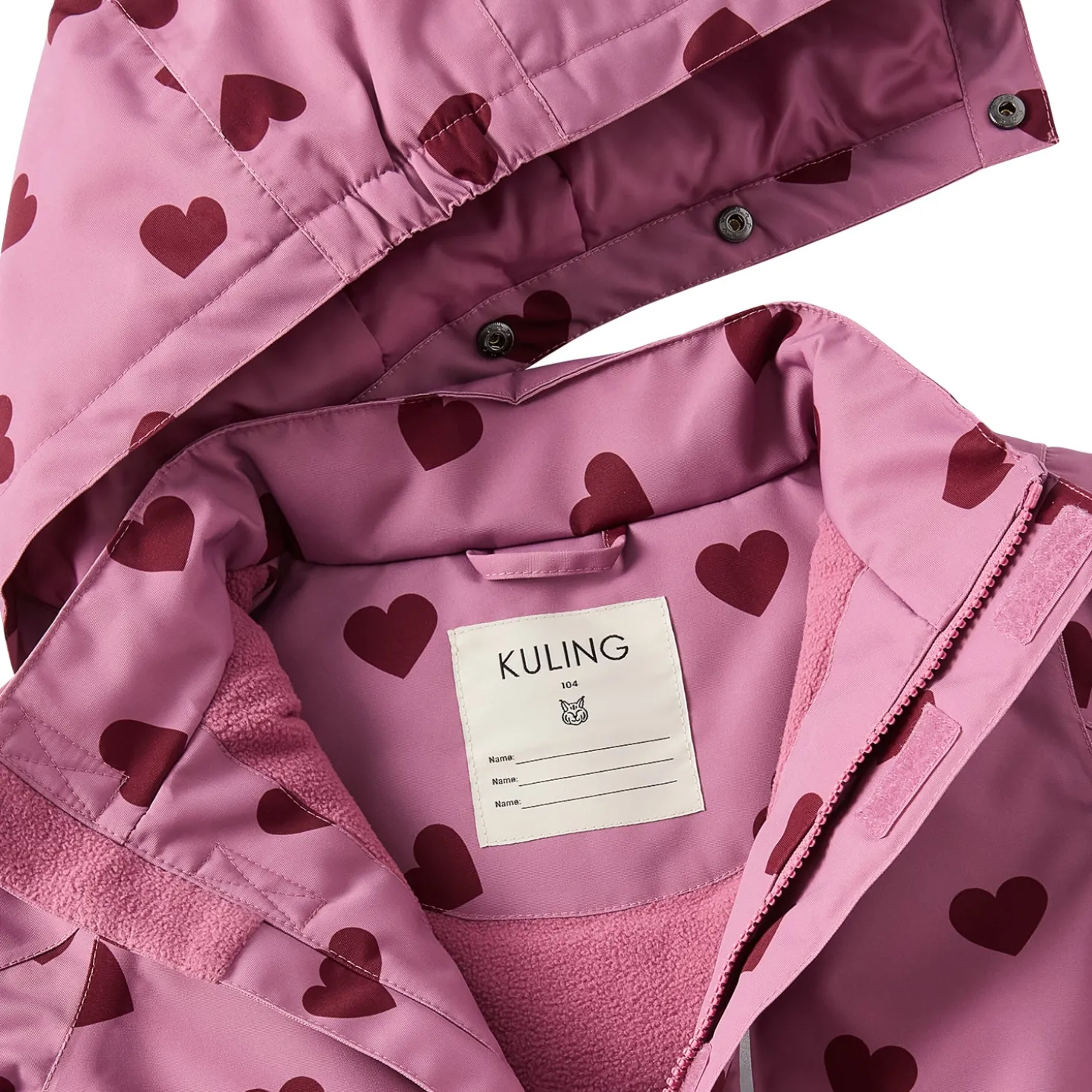 Sarek Vinterjacka Mauve Hearts