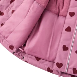 Sarek Vinterjacka Mauve Hearts