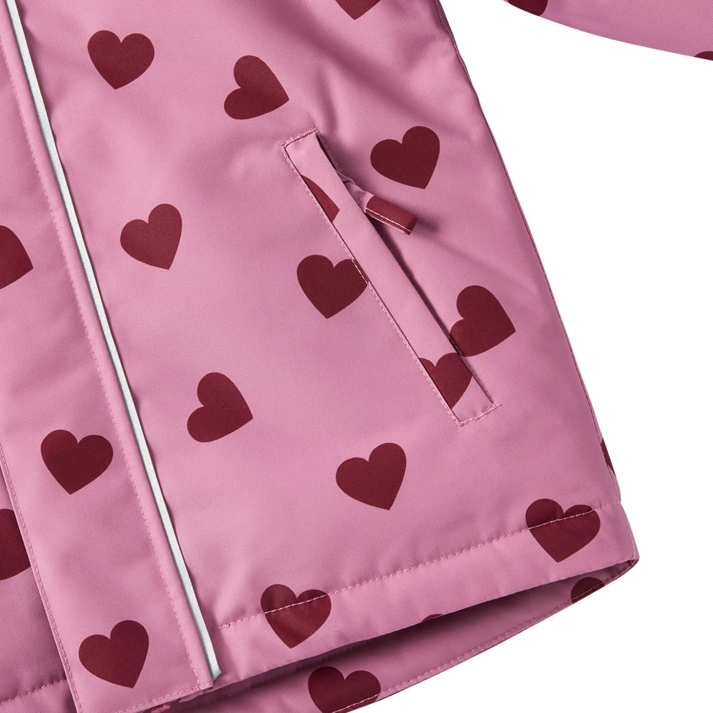 Sarek Vinterjacka Mauve Hearts