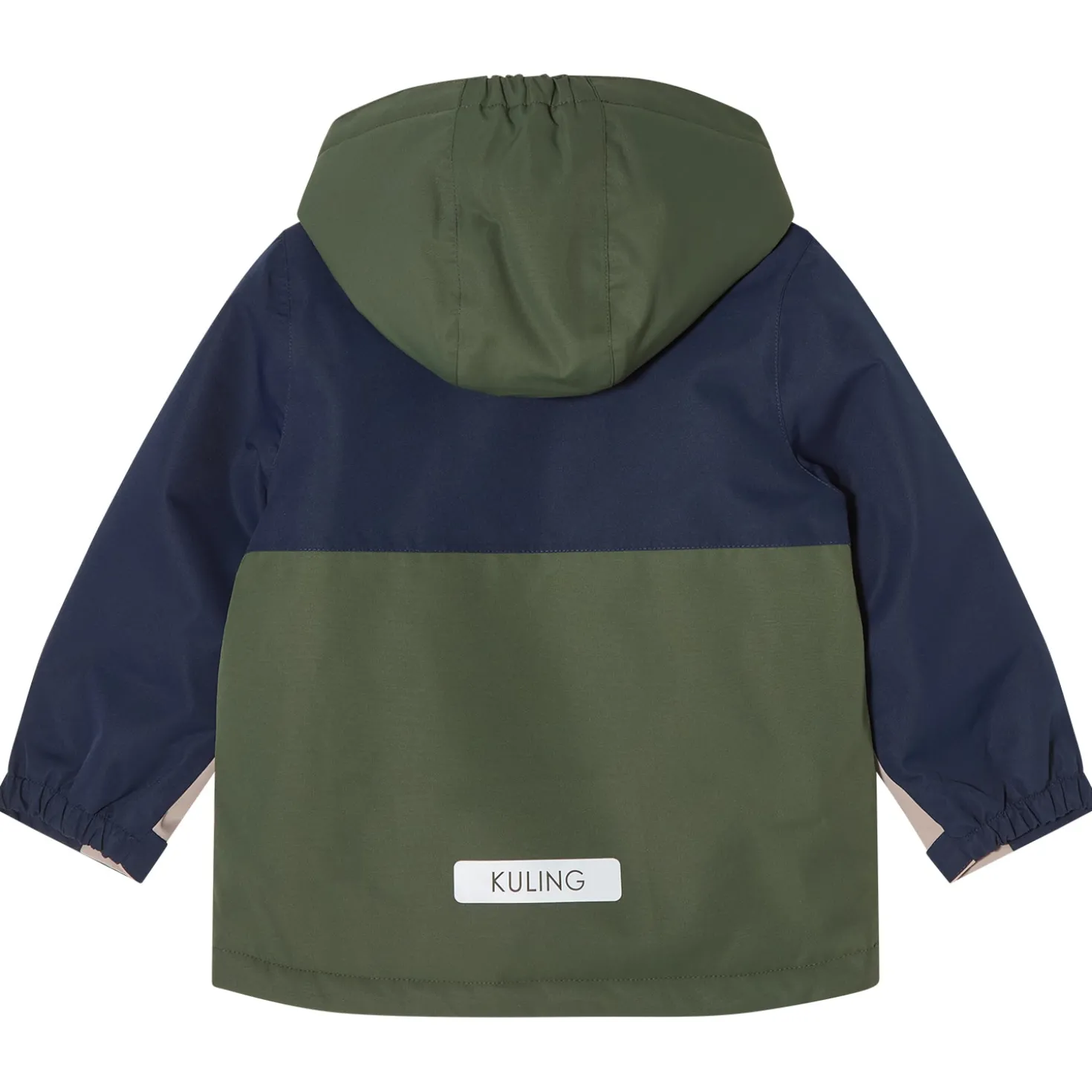 Sarek Vinterjacka Navy Forest Green Blocking