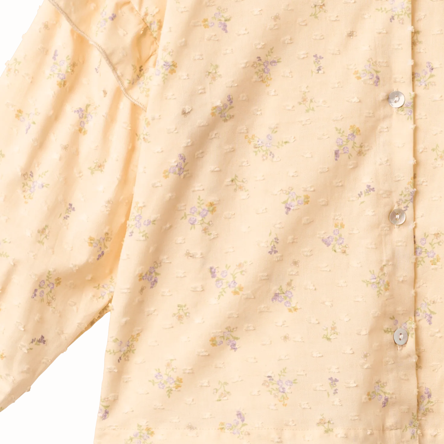 Shirt Gerda Barely Apricot Flowers