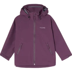 Silkeborg Andningsbar Regnjacka Grape Purple
