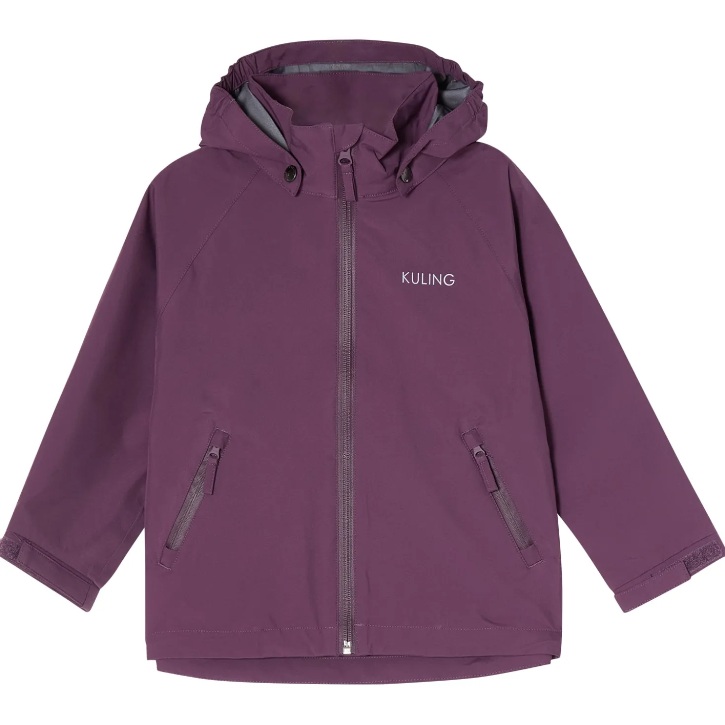 Silkeborg Andningsbar Regnjacka Grape Purple