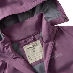 Silkeborg Andningsbar Regnjacka Grape Purple