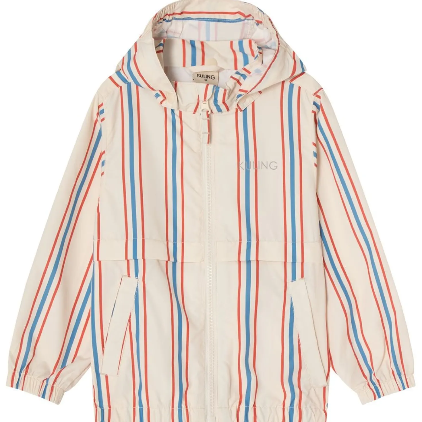 Simrishamn Vindjacka Blue/red Stripe