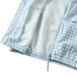 Simrishamn Vindjacka Dove Blue Check