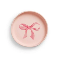 Skålset I Silikon Rosy Bow