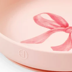 Skålset I Silikon Rosy Bow