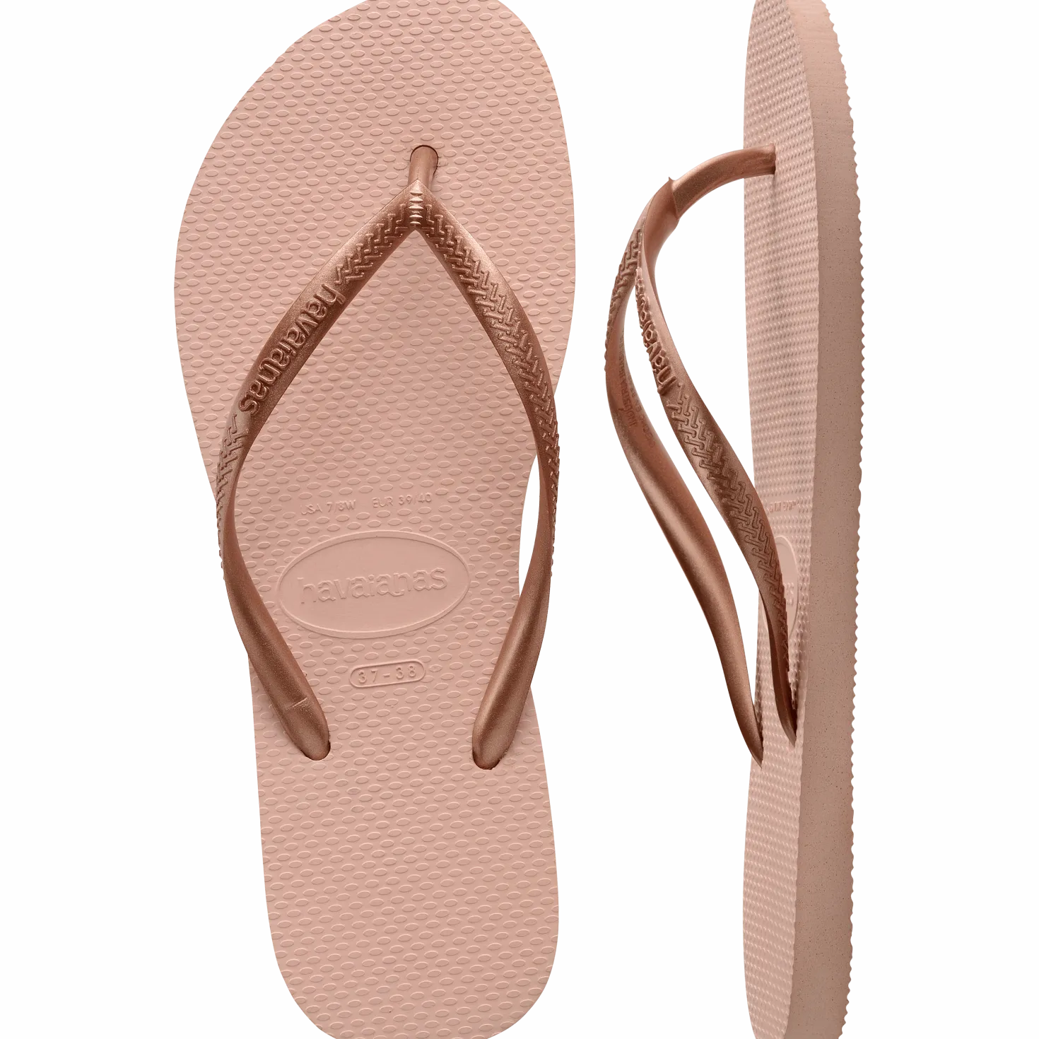 Slim Flip Flops Ballet Rose