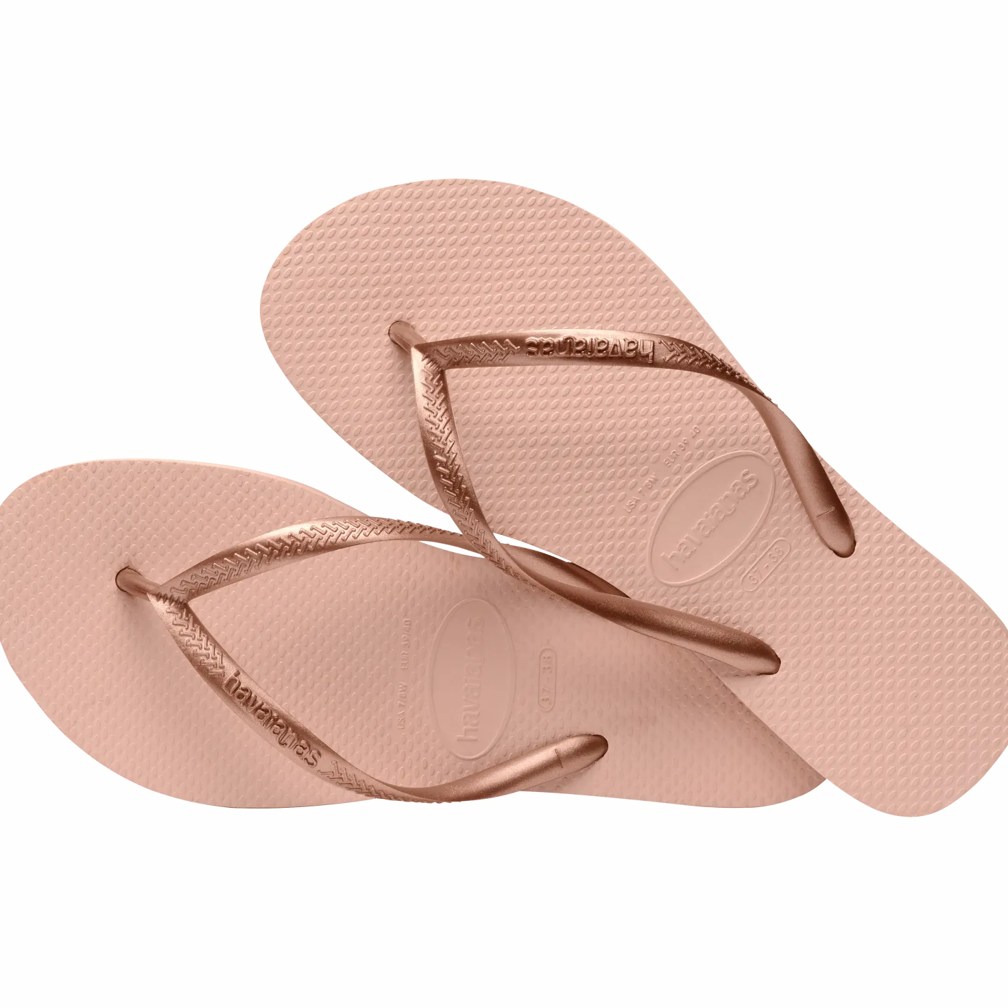 Slim Flip Flops Ballet Rose