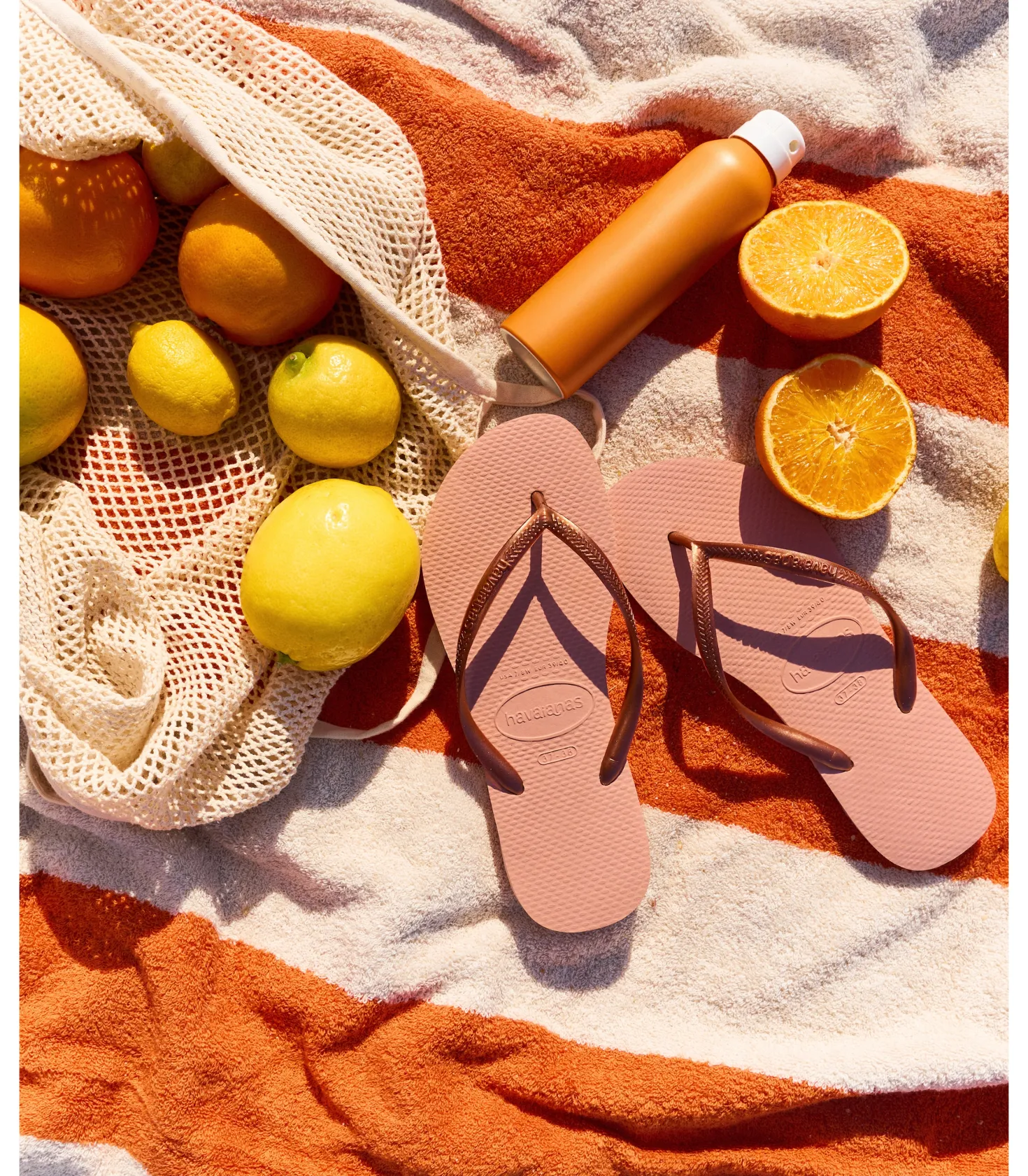 Slim Flip Flops Ballet Rose