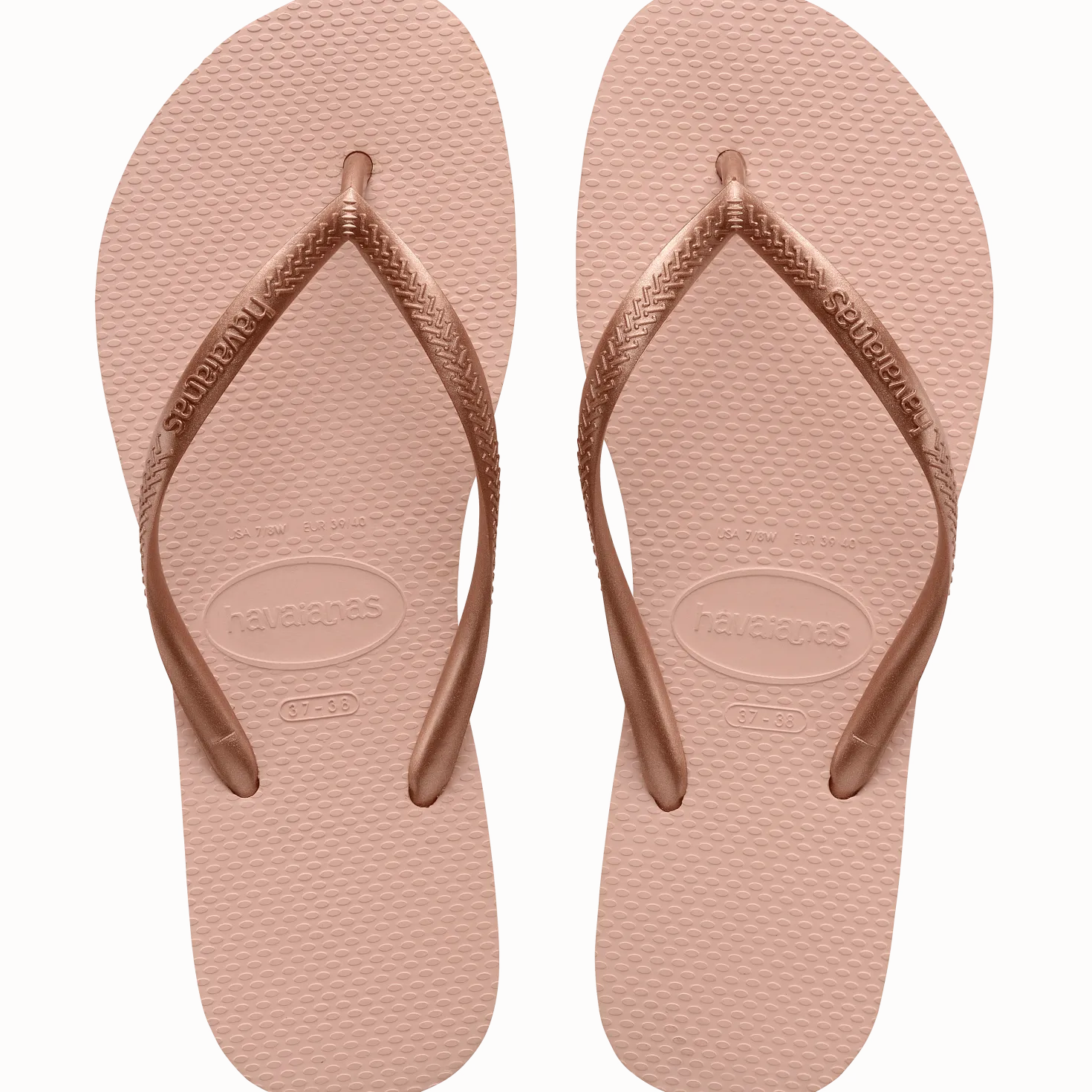Slim Flip Flops Ballet Rose