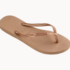 Slim Flip Flops Rose Gold