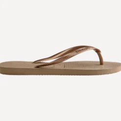 Slim Flip Flops Rose Gold