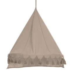 Sänghimmel Taupe