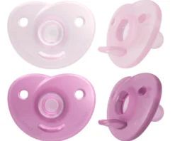 Soothie 2-pack Nappar 0-6M Pink