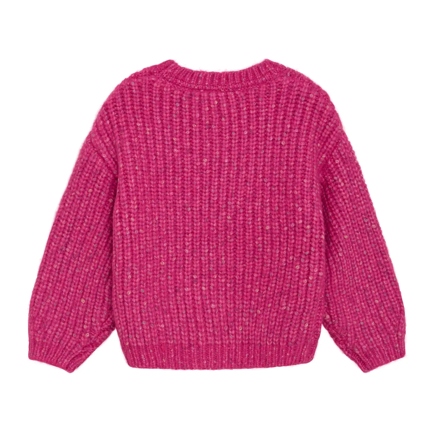 Stickad Tröja Fuchsia Fedora