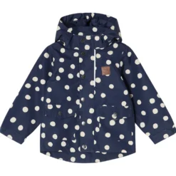 Stockholm Skaljacka Navy Polka Dots