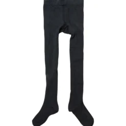 Strumpbyxor I Ribbad Ull Navy
