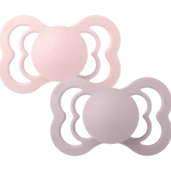 Supreme 2-pack Symmetriska Silikonnappar Dusky Lilac