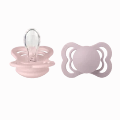 Supreme 2-pack Symmetriska Silikonnappar Dusky Lilac