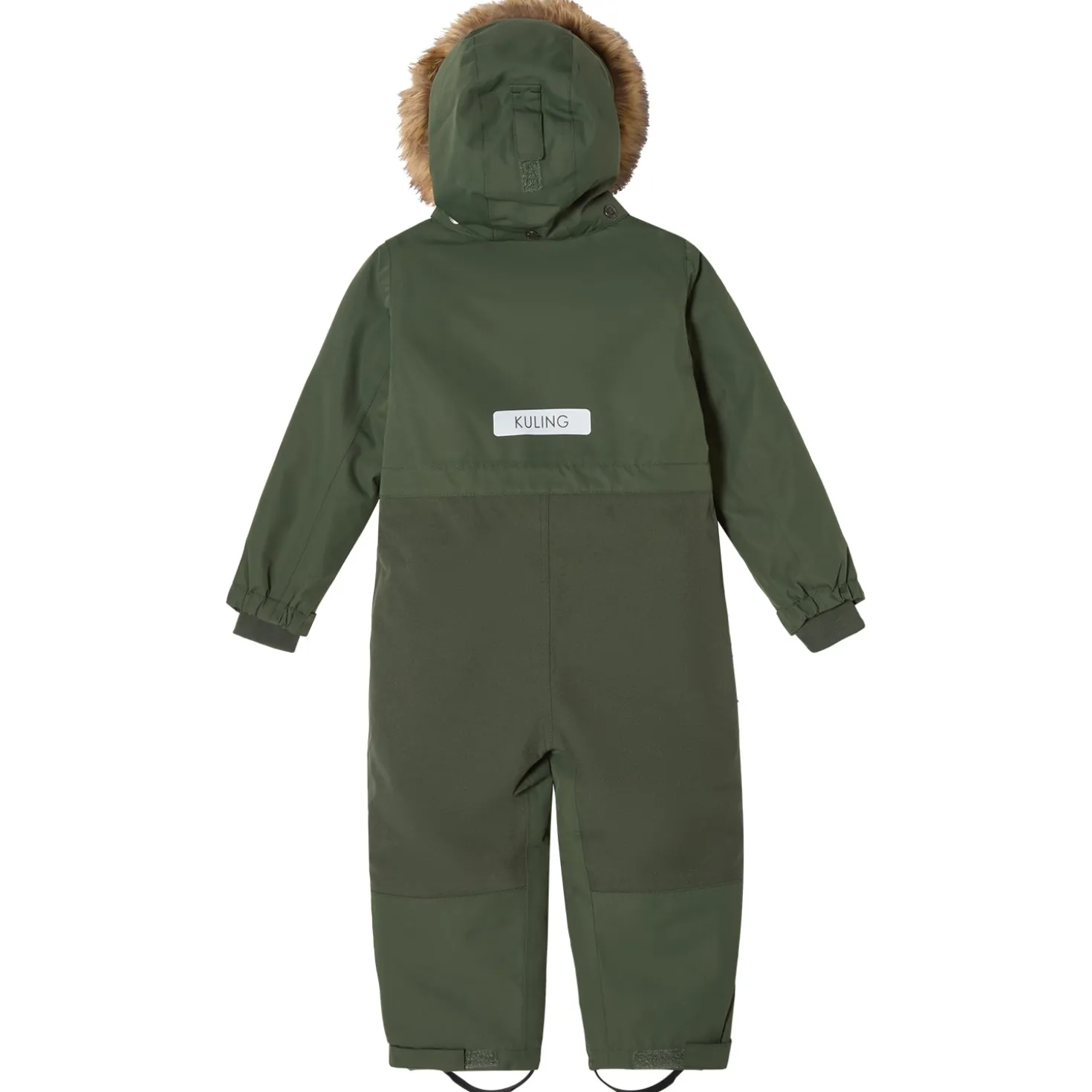 Svalbard Vinteroverall Navy Forest Green Blocking