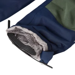 Svalbard Vinteroverall Navy Forest Green Blocking