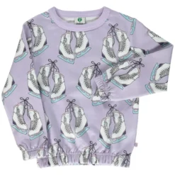 Sweatshirt Orchid Petal med skridskor